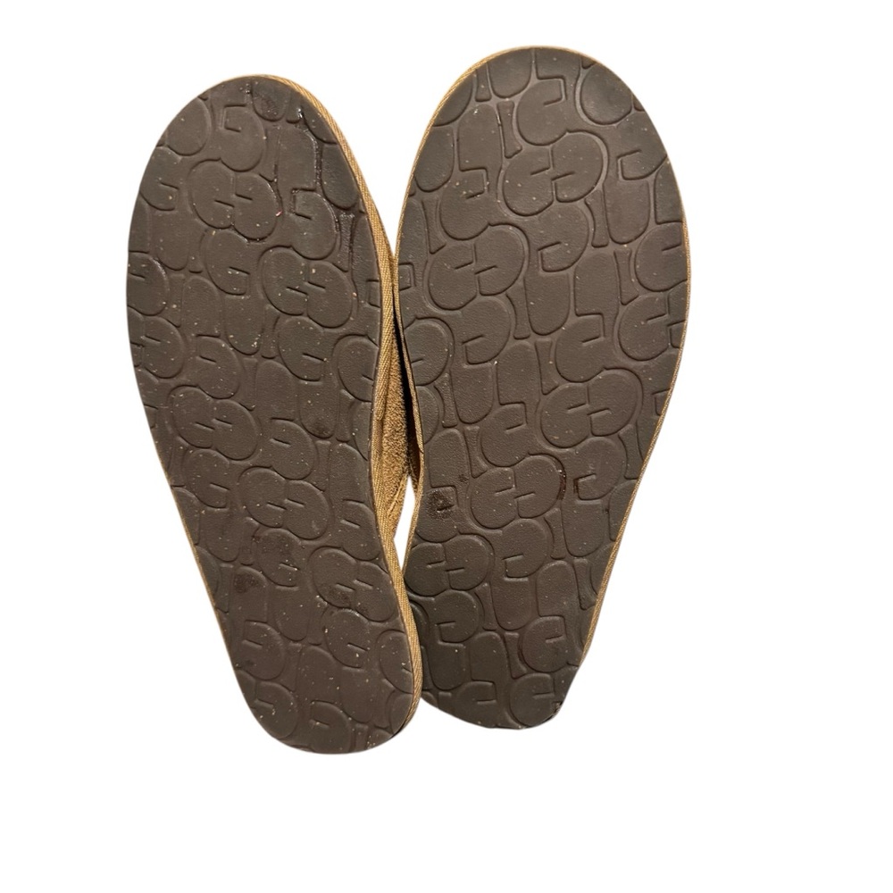 UGG Scuff Slipper Sheepskin Slide Tan Loungewear Casual Shoe Women's Size 7 - Picture 6 of 6